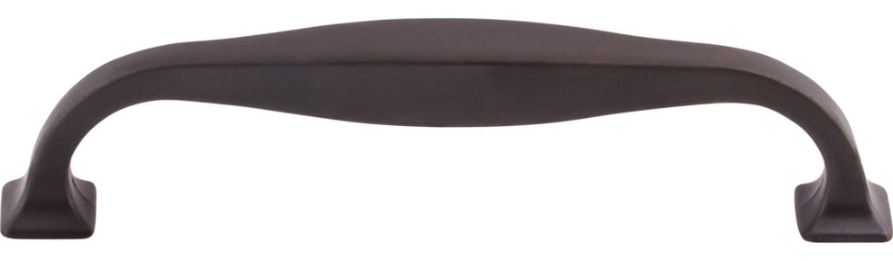 Top Knobs TK723 Contour 5 Inch Center to Center Handle Cabinet - Sable