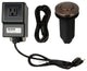 Single Outlet Copper Garbage Disposal Kitchen Air Switch Kit, Antique Copper