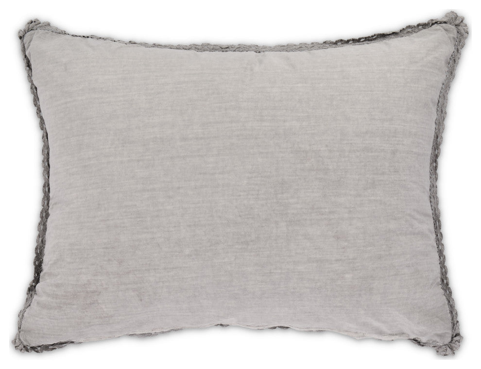 Reagan 7-Piece Queen Duvet Set, Gray