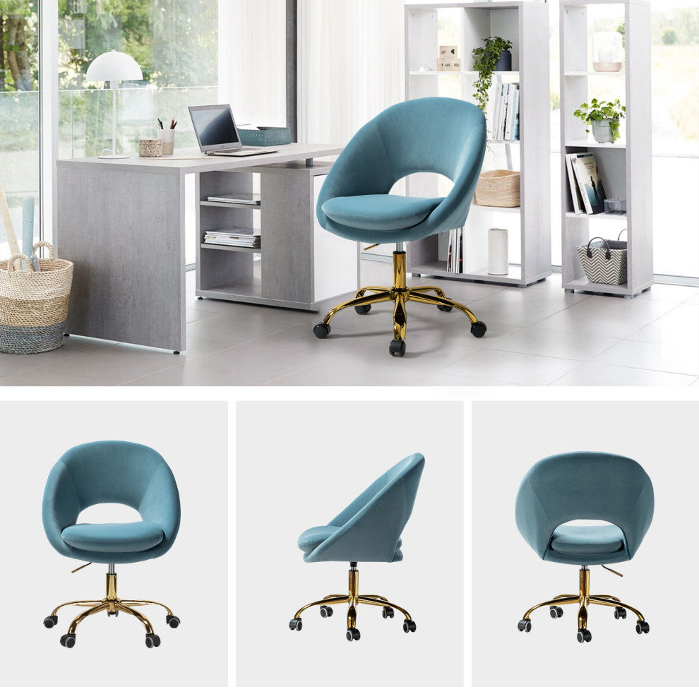 Savas Task Chair, Blue