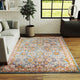 Taylors Traditional Agra Rug - Teal - 5' 3" X 7' 3"