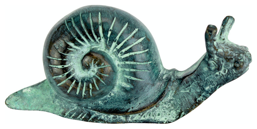Bronze Snail Sculpture, Small