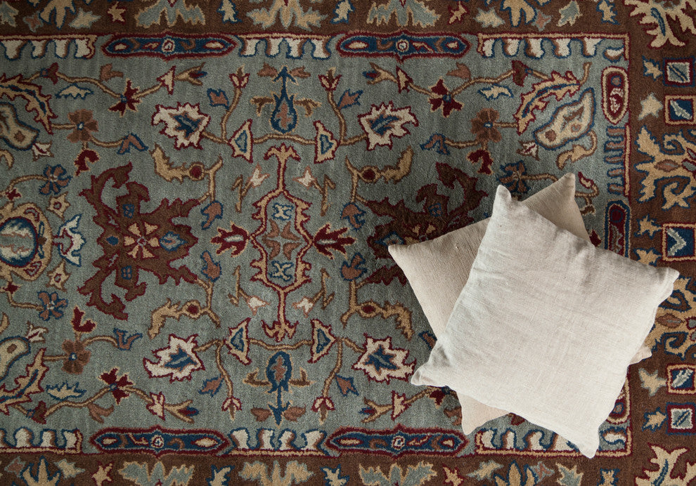 Bajrang Traditional Area Rug, 5'x7'