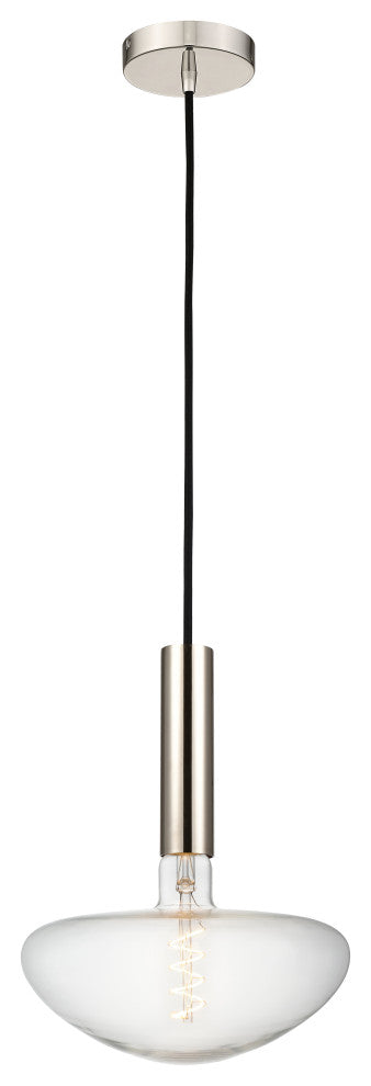 INNOVATIONS LIGHTING 198-1P-PN-BB250LED Edison 1 Light 9.825 inch Mini Pendant