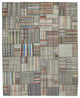 Rug N Carpet - Handmade Anatolian 10' 9'' x 13' 4'' Unique Patchwork Kilim Rug