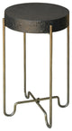 Black And Gold Side Table