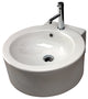 Lacava Open Space Collection Lavatory, White