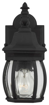 Wynfield Small 1-Light Outdoor Wall Lantern, Black