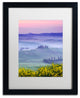 Michael Blanchette 'Dawn over Belvedere' Art, Black Frame, White Mat, 20x16