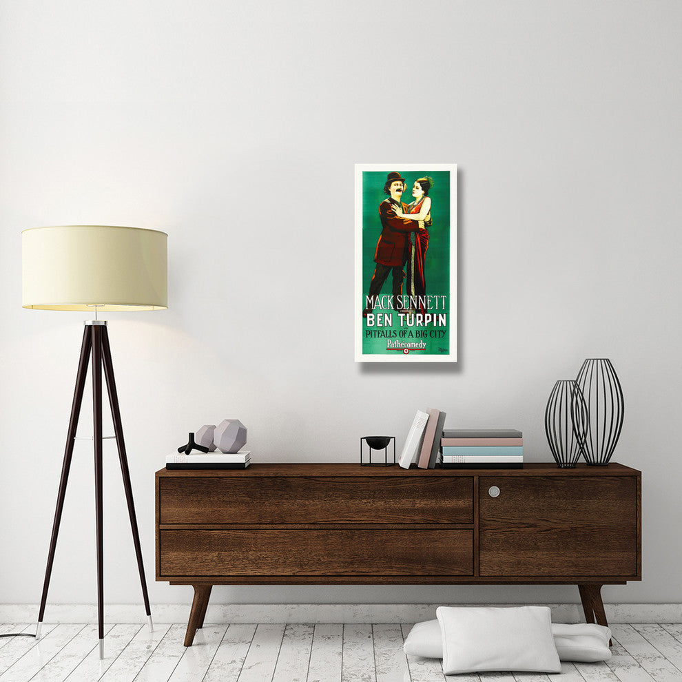 "Pitfalls" Stretched Canvas Giclee by Hollywood Photo Archive, 18x36"