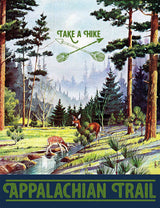 "Appalachian Trail" Painting Print on Wrapped Canvas