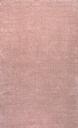 Haze Solid Low-Pile Runner Rug, Pink, 4 X 6
