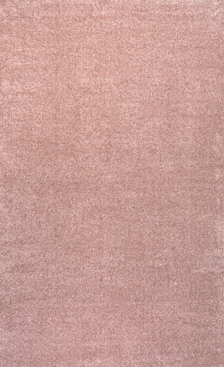 Haze Solid Low-Pile Runner Rug, Pink, 4 X 6