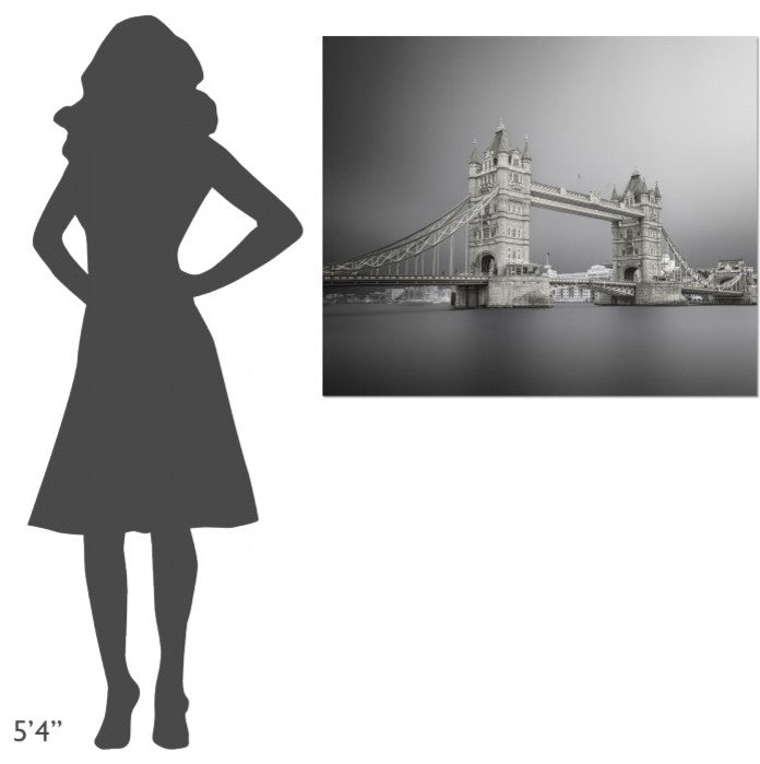 "Tower Bridge" Stretched Canvas Giclee by Ahmed Thabet, 40x33"