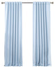 Solid Thermal Blackout Curtain Panels, Sky Blue, 84", Set of 2