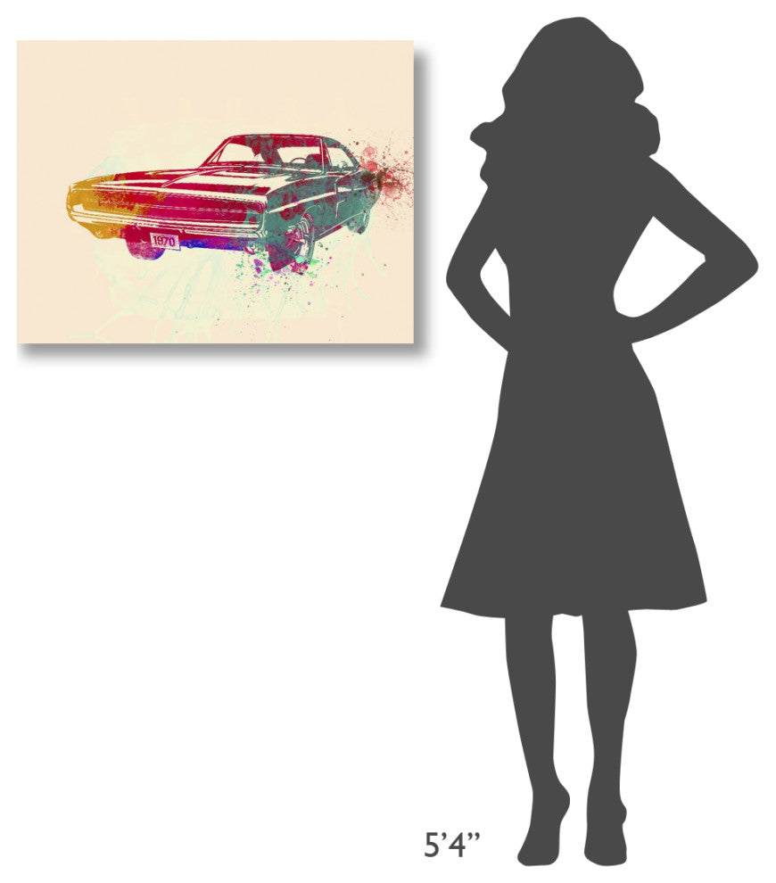 "1967 Dodge Charger 1" Fine Art Print