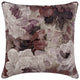 Purple Cotton Sequins Embroidery Rose 14"x14" Pillow Cover - Munstead Wood Rose