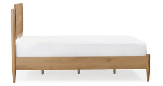 Daniel Solid White Oak King Bed, Natural
