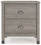 Night Stand / 2 Drawer / Solid Wood / Rustic Bedside Table for Bedroom