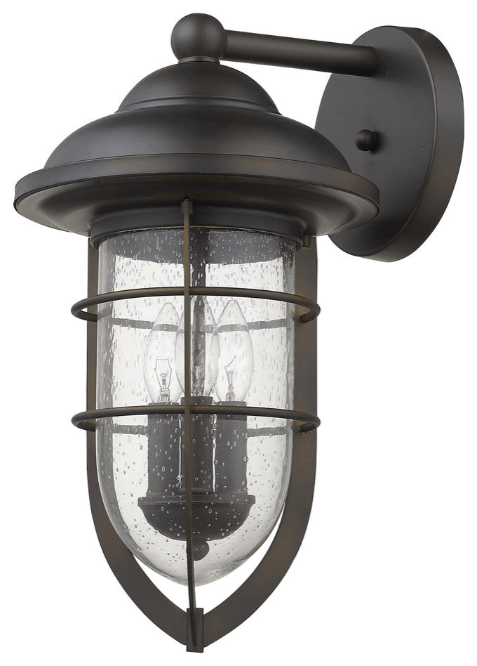 Dylan 3-Light Oil-Rubbed Bronze Wall Light