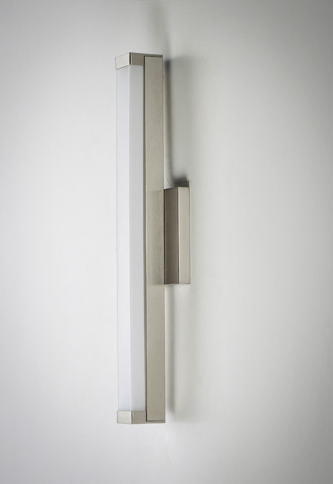 Maxim Lighting Spec Vanity-Bath Vanity, 12W, Satin Nickel