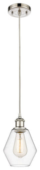 Innovations 516-1P-PN-G652-6-LED 1-Light Mini Pendant, Polished Nickel