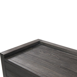 Portia 2-Drawer Nightstand With USB Port, Brushed Brindle