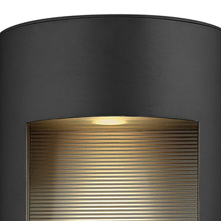 Hinkley Luna Large Wall Mount Lantern, Satin Black
