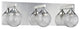 Fybra Series 1-Light Chrome Bath Light, 3-Light