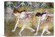 "Dancers Bending Down" Stretched Canvas Giclee by Edgar Degas, 16"x12"