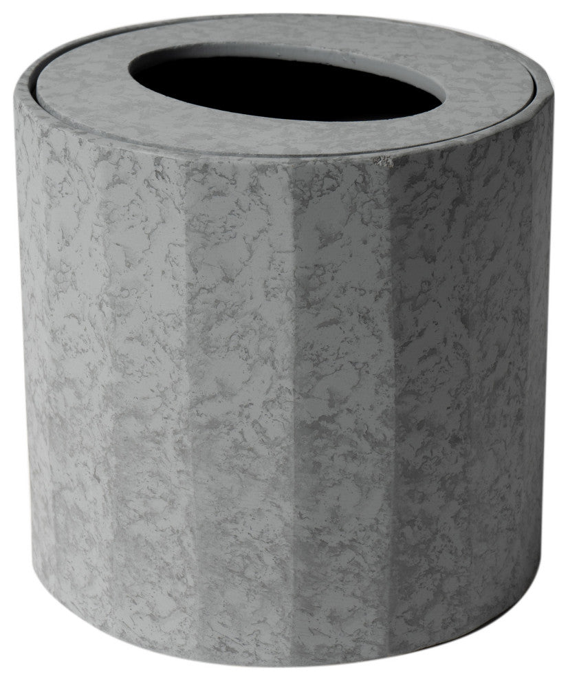 ALFI brand ABCO1022 5 Piece Solid Concrete Gray Matte Bathroom Accessory Set