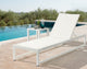Maldives Outdoor Patio End Table, White