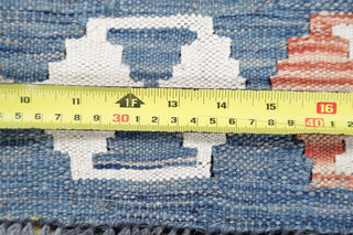 Turkish Flat-Woven Runner Southwestern Kilim 9' Oriental Rug, 9'5"X2'5"