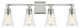 Murray Feiss Monterro Four Light Vanity Fixture VS24704SN