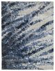 Koda Hand-Loomed Bamboo Silk and Cotton Ink Blue/Multi Area Rug, 10'x14'