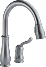 Delta Leland Single Handle Pull-Down Kitchen Faucet, Arctic Stainless
