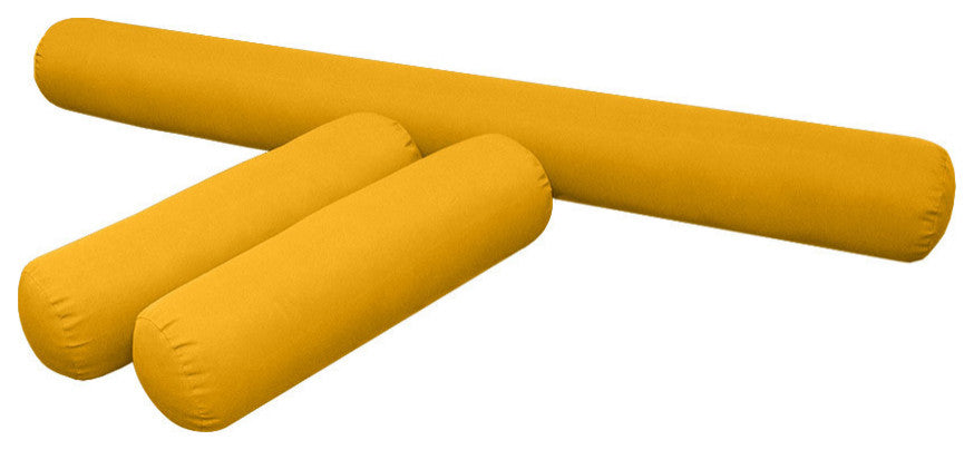 Style6 Queen Knife Edge Outdoor Mattress Bolster Slip Cover COMPLETE SET AD108