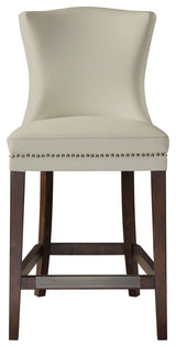 Dariela White Counter Stool