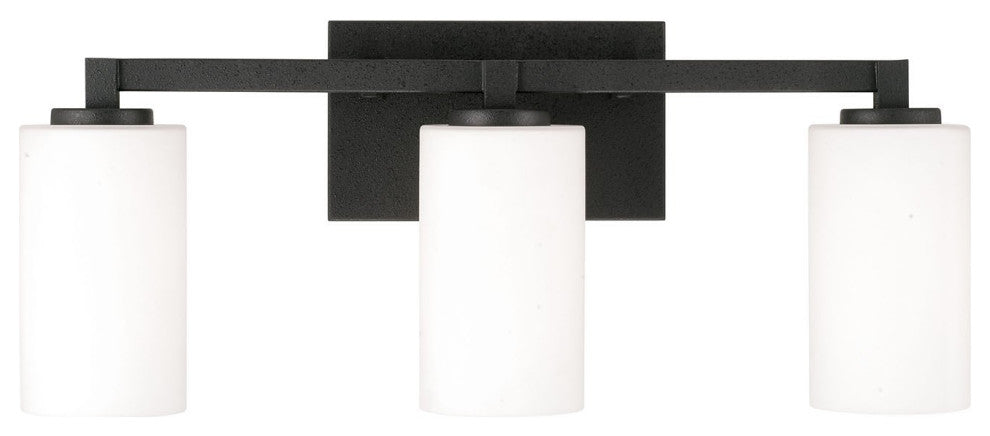 Capital Lighting Ravenwood 3-Light Vanity 119831BI-545 Black Iron