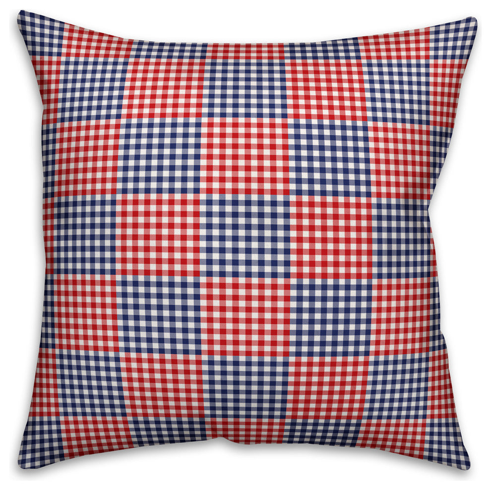 American Buffalo Check 18x18 Throw Pillow