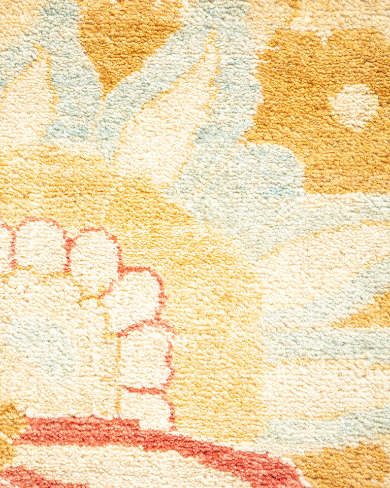 Catherine, One-of-a-Kind Hand-Knotted Area Rug Ivory, 8'3"x10'4"