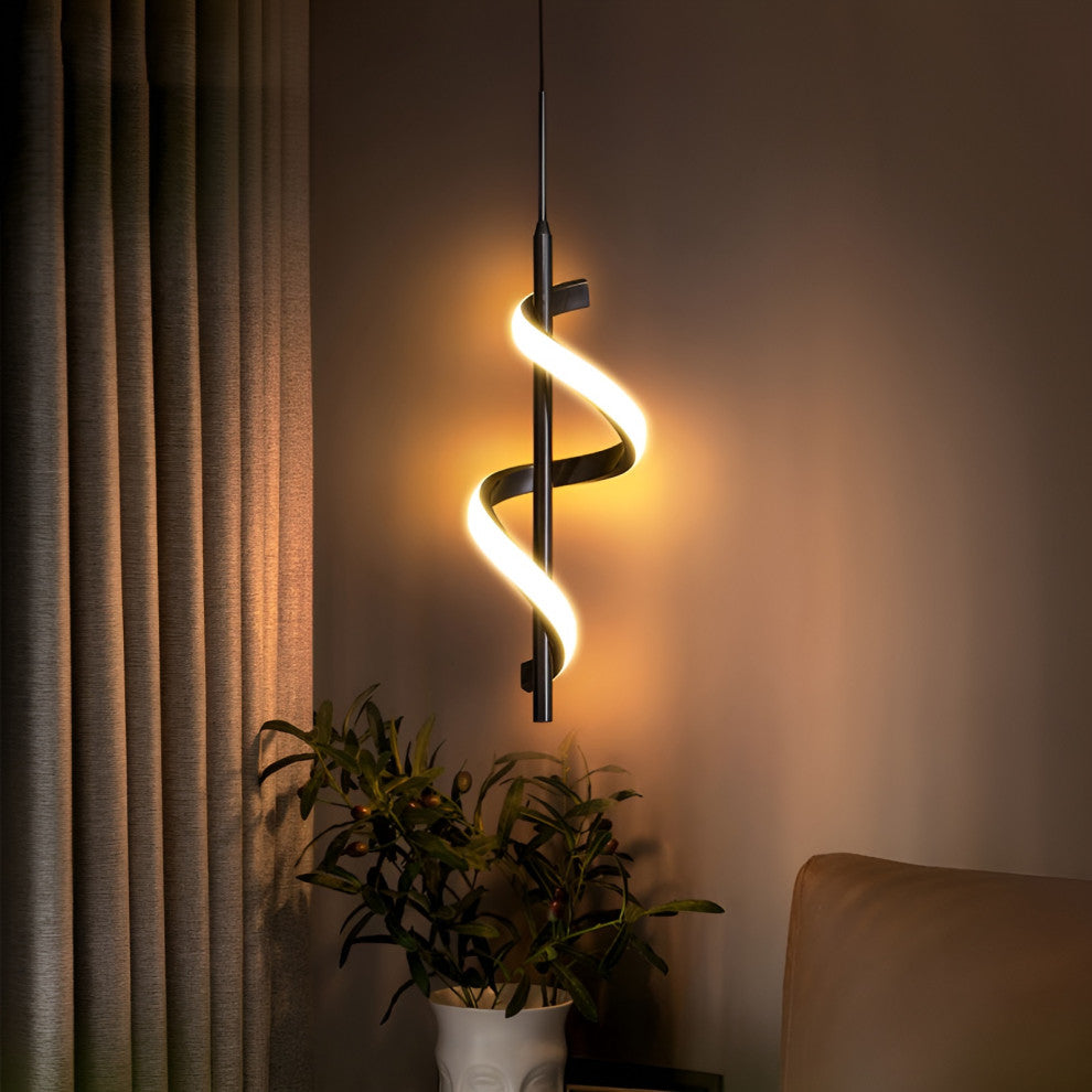 Marbella | Modern Creative LED Wall Sconce, Black, Cool Light