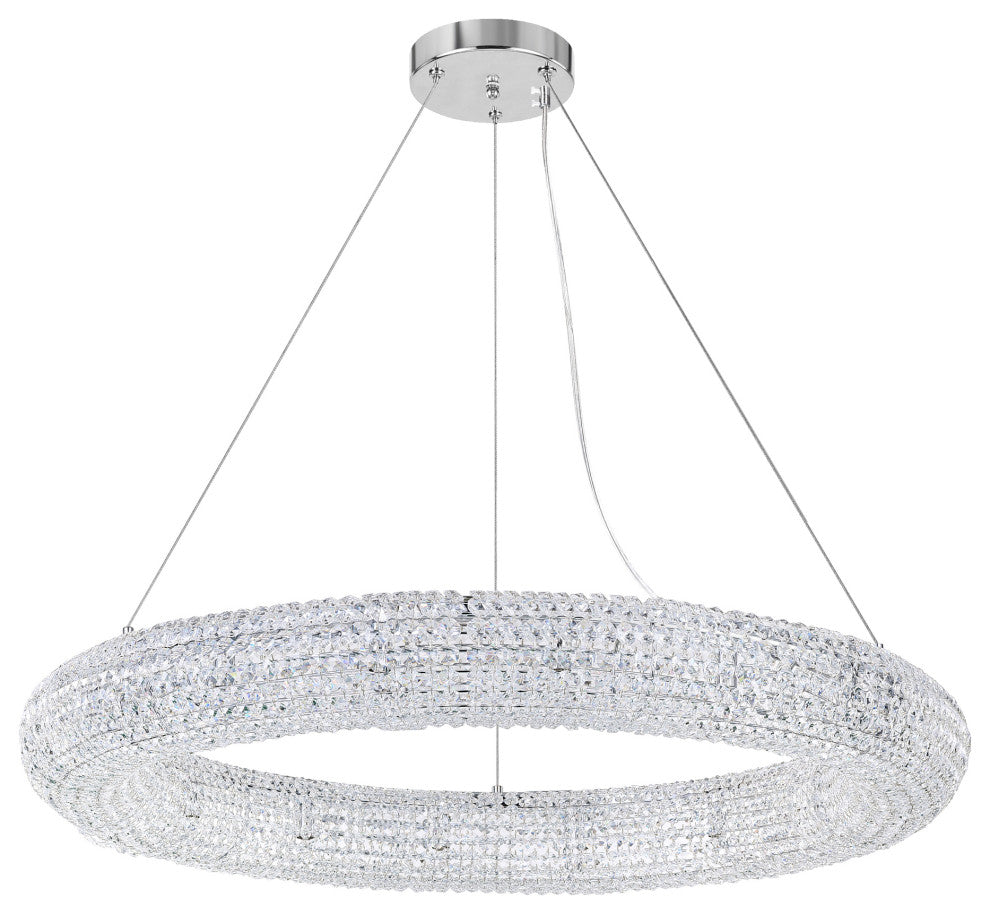 Veronique 16 Light Chandelier With Chrome Finish