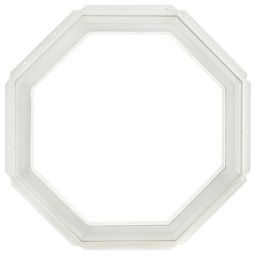 Octagon Geometric Window No Grid