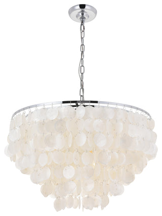 Chrome Finish 6-Light Pendant