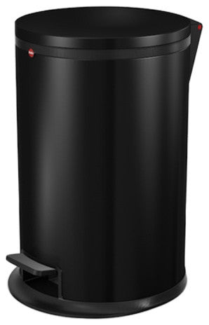 Hailo Pure Waste Bin  "M", Black