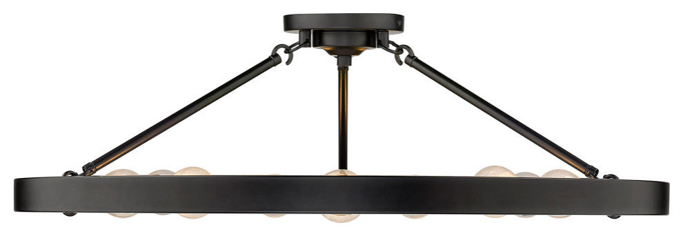 Castile 9 Light Semi-Flush