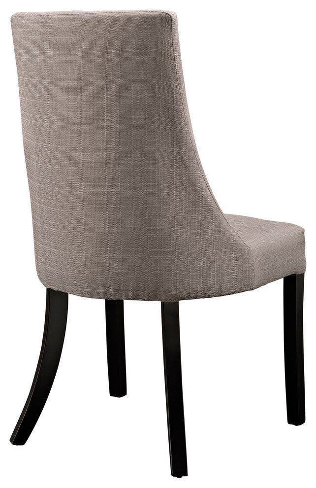 Modern Contemporary Kitchen Dining Side Chair Set of 2 Gray
