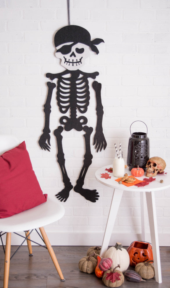 Hanging Foam Pirate Skeleton