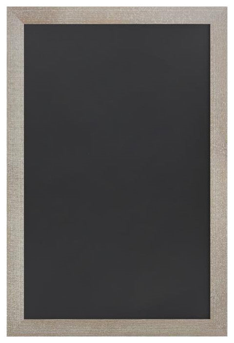 Canterbury Wall Mount Magnetic Chalkboard Sign Set, Weathered Brown, 24" X 36"
